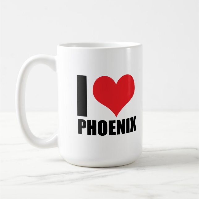 Mug I love Phoenix (Gauche)
