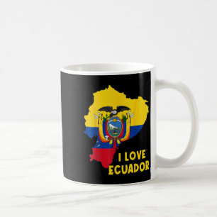 Mug I Love Quito Hello Ecuador Carte Drapeau Fière Ecu