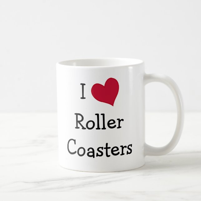 Mug I Love Roller Dessous de verre (Droite)