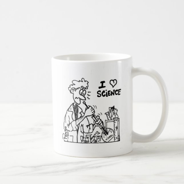 Mug I love science (Droite)