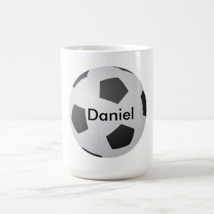 Mug I Love Soccer Blank personnalisable