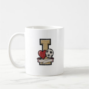 Mug I Love Soccer Vintage Mug