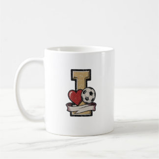Mug I Love Soccer Vintage Mug