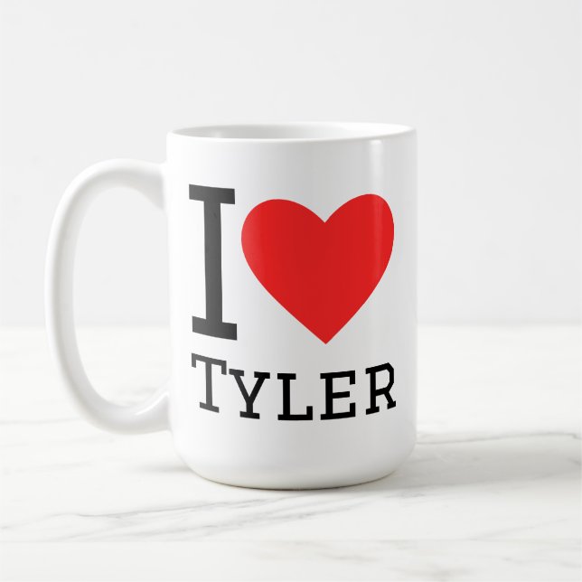 Mug I love Tyler  (Gauche)