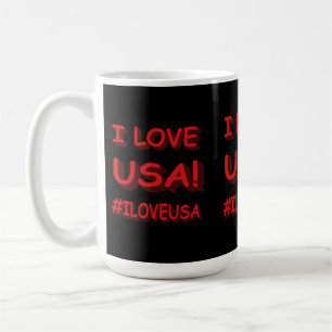 Mug "I LOVE USA" Sympa Expression Design. Commandez dè