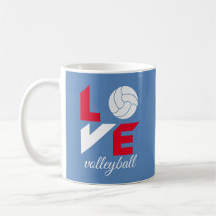 Mug I Love volleyball
