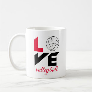 Mug I Love volleyball