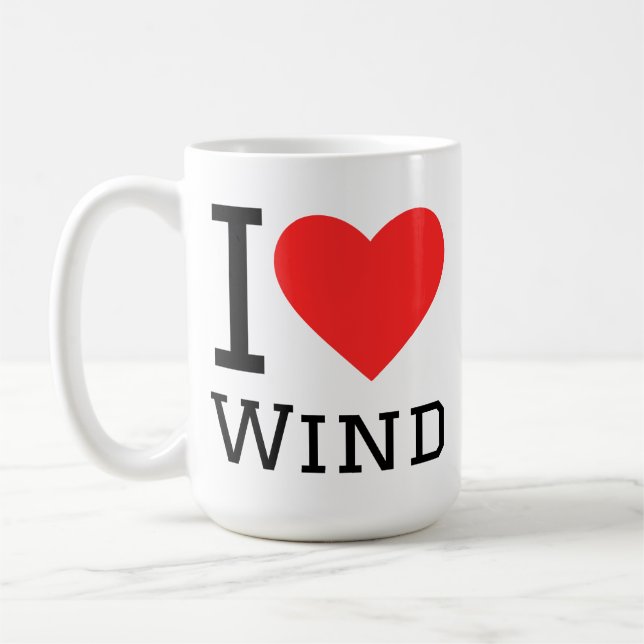 Mug I love wind  (Gauche)