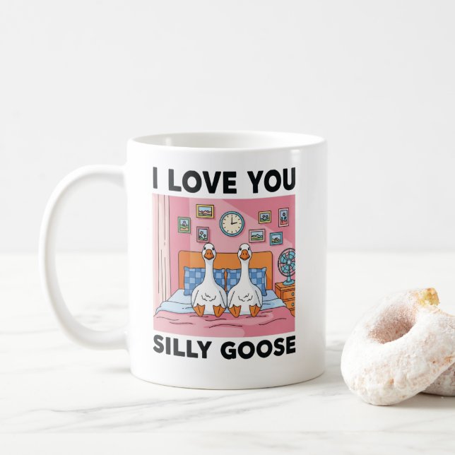 Mug I love you Silly Goose (Avec donut)