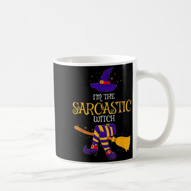 Mug I’m The Sarcastic Witch Family Matching Costume Ha (Droite)