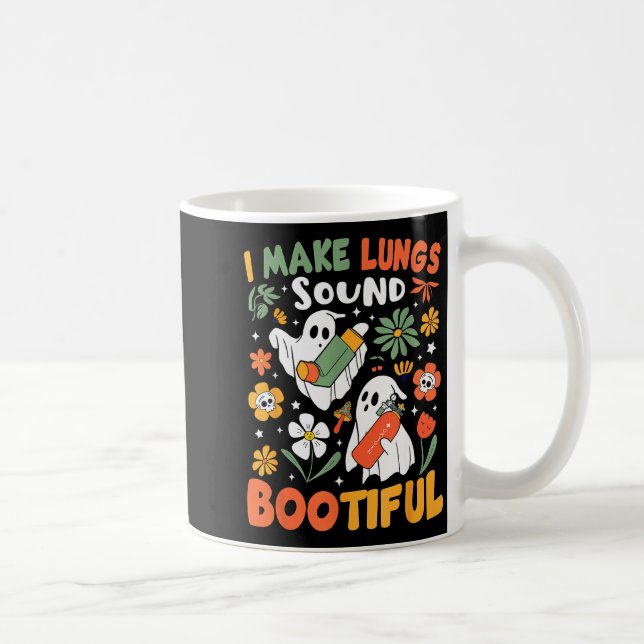 Mug I Make Lungs Sound Bootiful Resratory Therast Hall (Droite)
