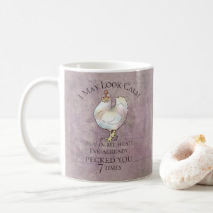 Mug "I May Look Calm"
