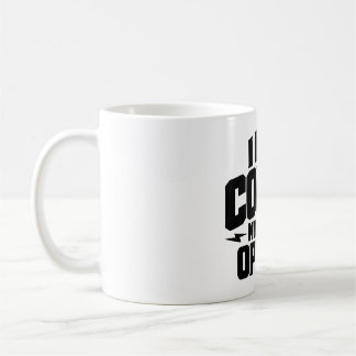 Mug I Need Coffee Not Your Opinion Typography Design 