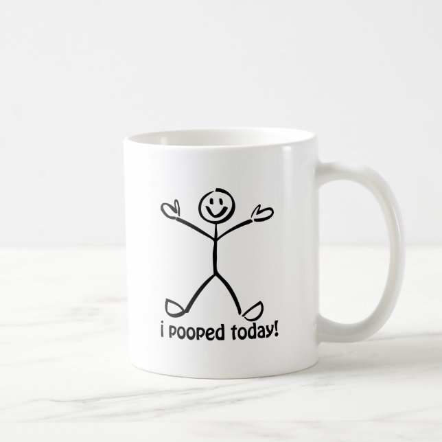 Mug I Pooped aujourd'hui (Droite)