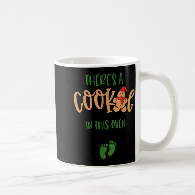 Mug I Put A Cookie In That Oven Couples Christmas Preg (Droite)