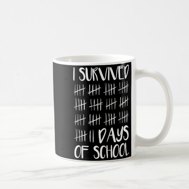 Mug I Survived 67 Days Of School Funny 67 Meme Tally M (Droite)