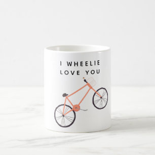 Mug I Wheelie T'aime le vélo