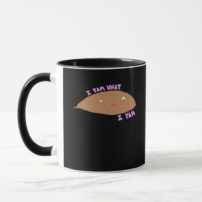 Mug I Yam What I Yam Classic Trendy (Gauche)