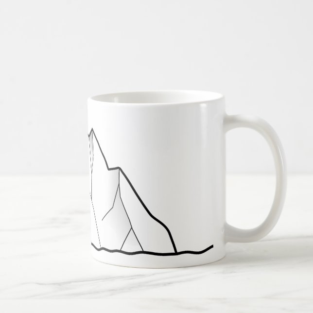 Mug Iceberg du Groenland (Droite)