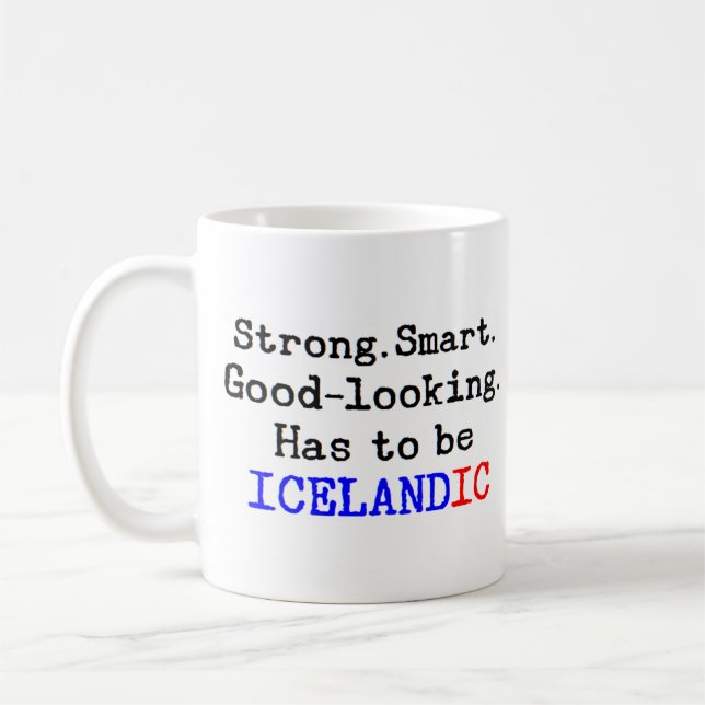 Mug icélandic fort (Gauche)