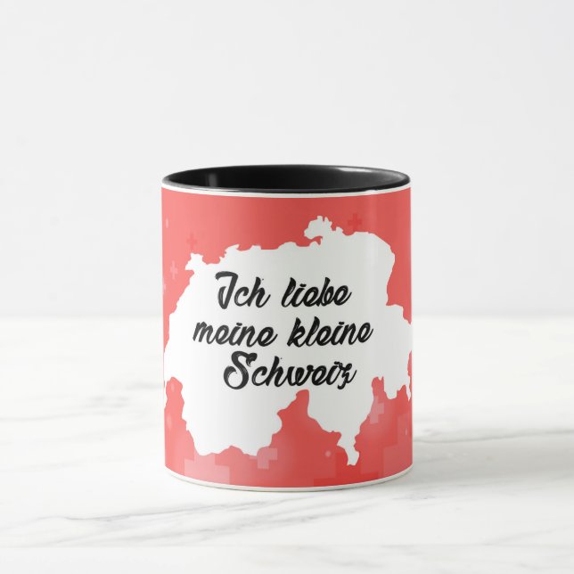 Mug Ich liebe meine kleine Schweiz (Centre)