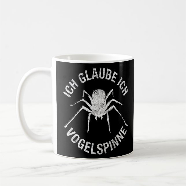 Mug Ich Vogelspider Spider Tarantula Pet Spider Web (Gauche)