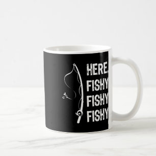 Mug Ici Poisson Poisson T Shirt Drôles Chemises De Pêc