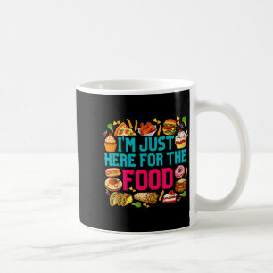 Mug ici pour la nourriture Humour de Foodie Funny Amou