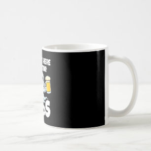 Mug Ici pour les lunettes de soleil fantômes drôles d'