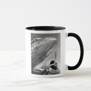 Mug Icône de l'aviation : Vue de fermeture