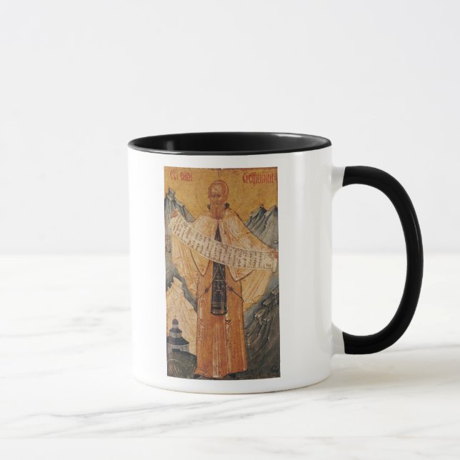 Mug Icône de St Saba de Jérusalem, 1572 (Droite)