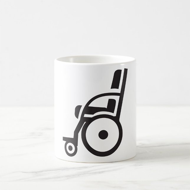 Mug Icône en fauteuil roulant (Créateur téléchargé)