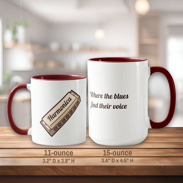 Mug Icône Harmonica (Créateur téléchargé)