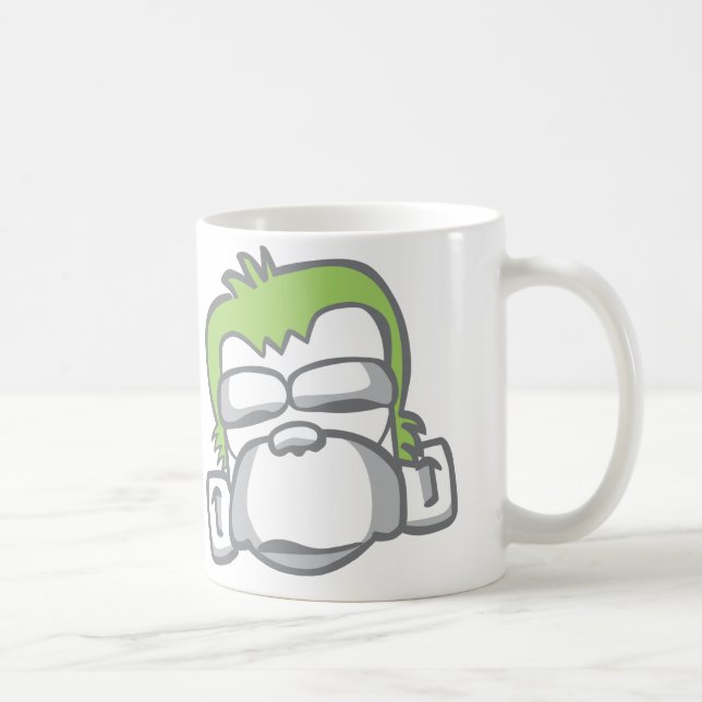 Mug Icône mauvaise de singe (Droite)