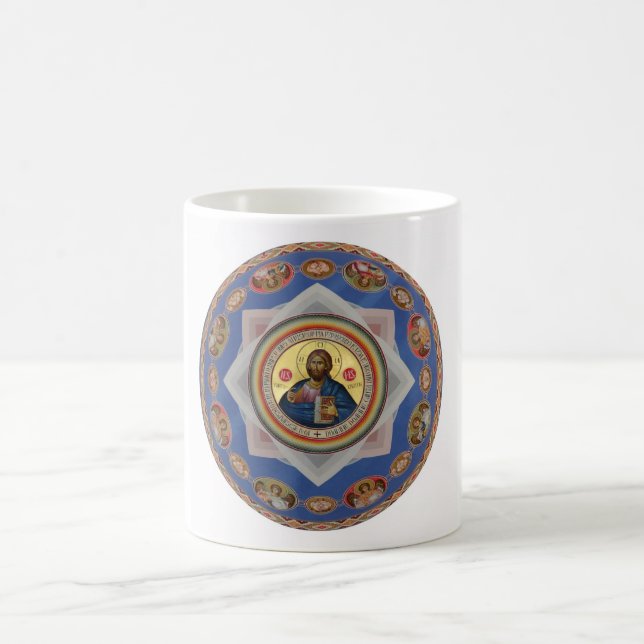 Mug icône orthodoxe dieu église religion saint (Centre)