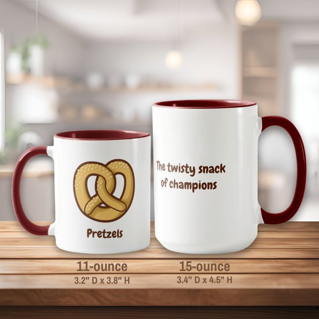 Mug Icône Pretzel (Créateur téléchargé)