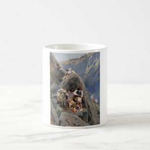 Mug Icônes amérindiennes : Guerriers Apaches, Cavaleri