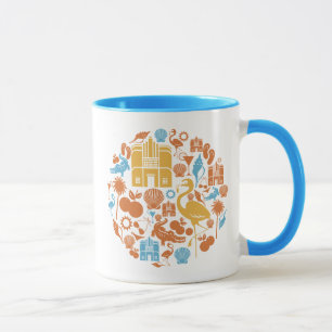 Mug Icônes de la Floride