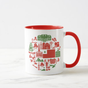 Mug Icônes de la Nouvelle Angleterre