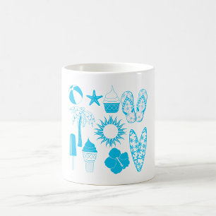 Mug Icônes de l'été
