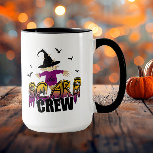 Mug ID1002 pourpre de l'équipage de surveillance