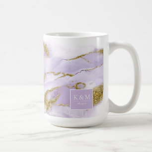 Mug ID Abstrait Lavande d'encre Lux990