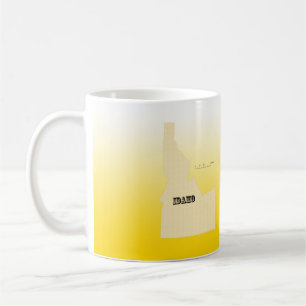 Mug - Idaho State Map with City