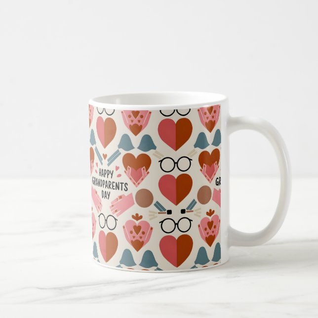 Mug Idée cadeau de la fête des grands-parents (Droite)