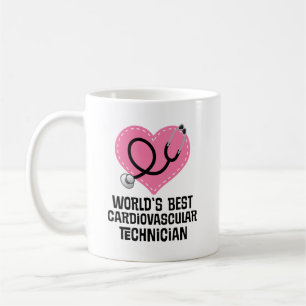 Mug Idée-cadeau de technicien en cardiologie