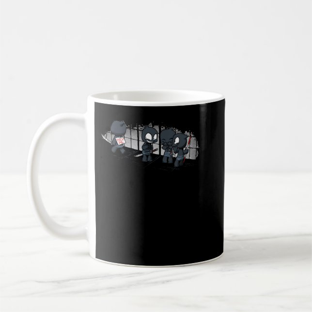 Mug Idée cadeau Ninja Gaiden Noël (Gauche)