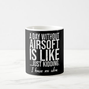 Mug Idée cadeau sport amusant Airsoft