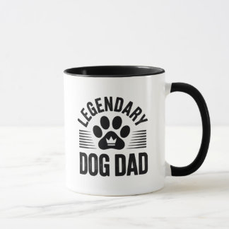 Mug Idée de cadeau pour papa de chien - Conception lég
