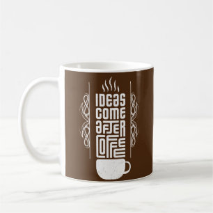 Mug Idées Après Café, Typographie branchée, No 2/2