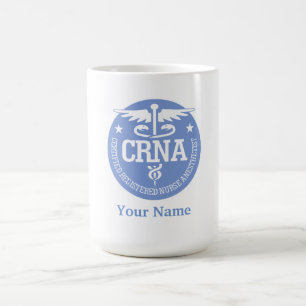 Mug Idées de cadeau du caducée CRNA